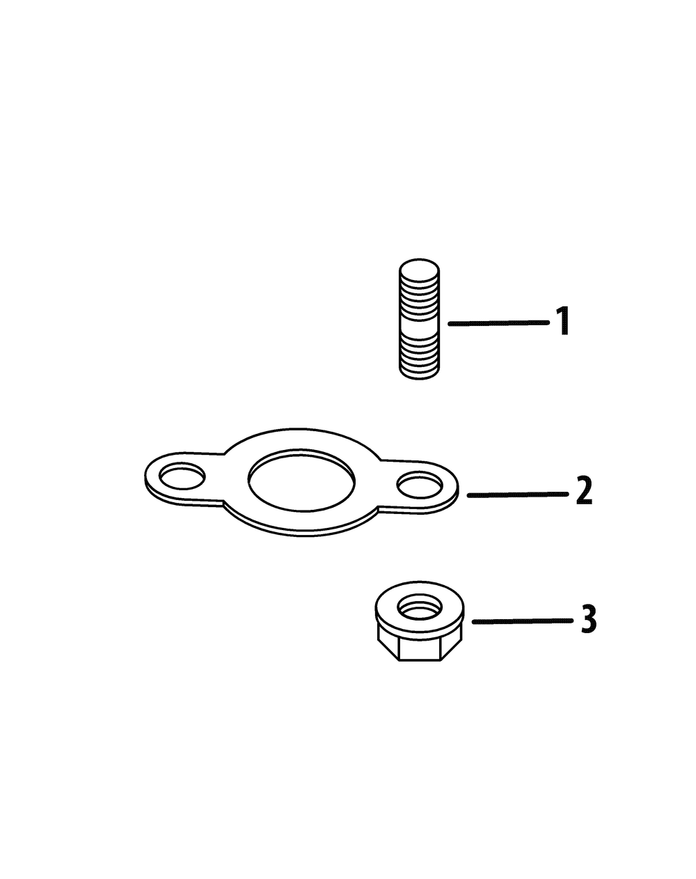 Kohler Cv680-3044 Exhaust Diagram and Parts List for Z-FORCES48 (53BH5FJB-53BH5FJB050)(2012) Cub Cadet Lawn Tractor